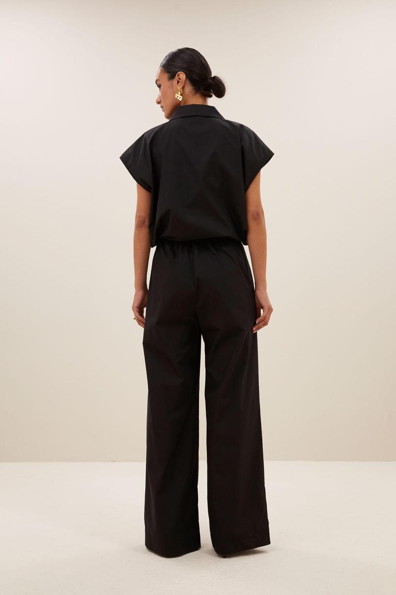 By-Bar By-Bar Blouse Bieke Poplin Zwart 3
