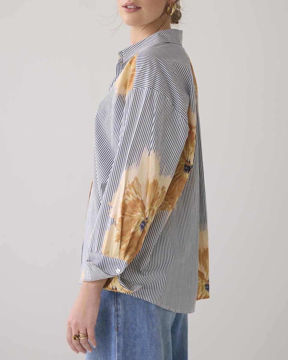 Summum Summum Blouse 2s3239-12168 Blauw 3