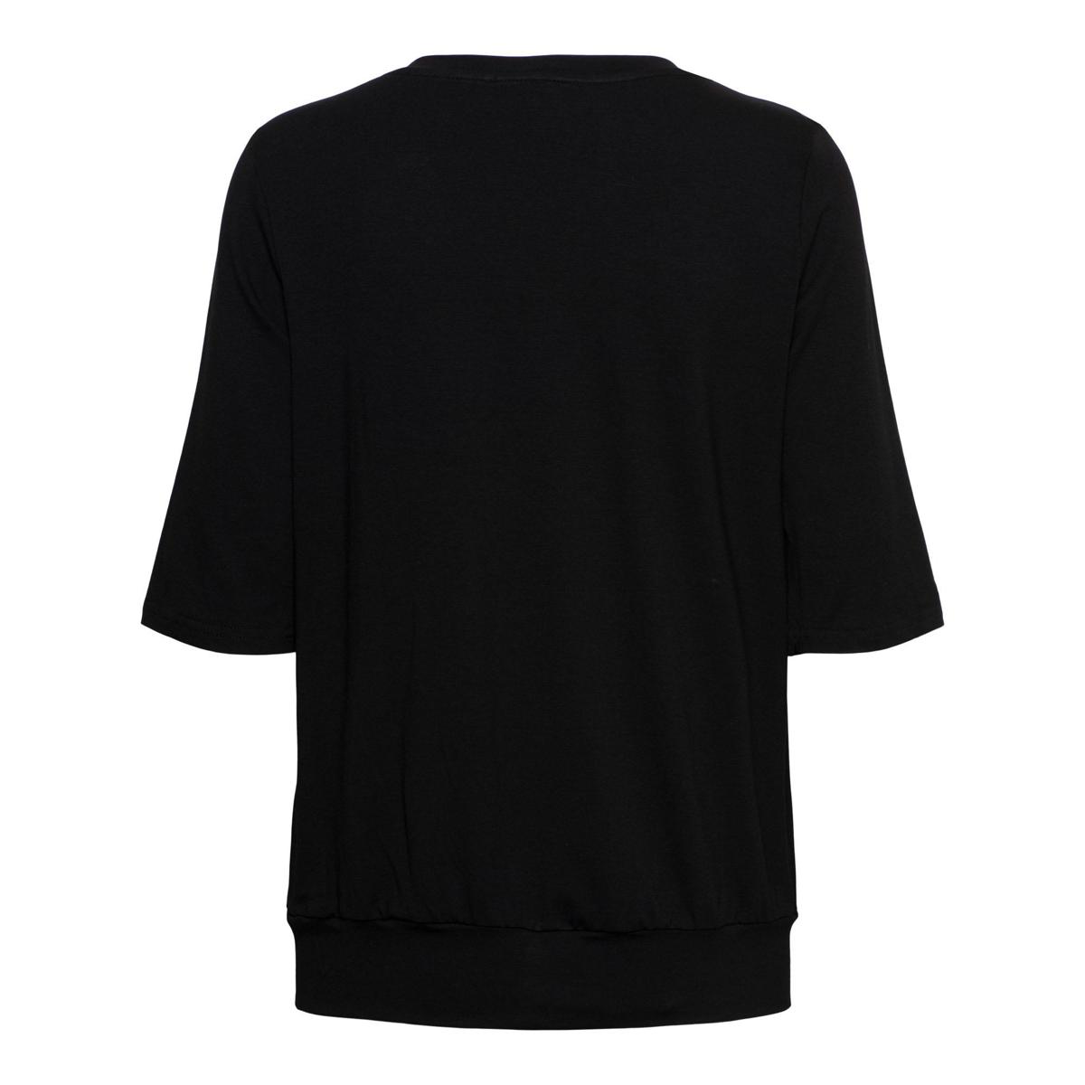 &Co Woman &Co Woman Top TO279 Zwart 2