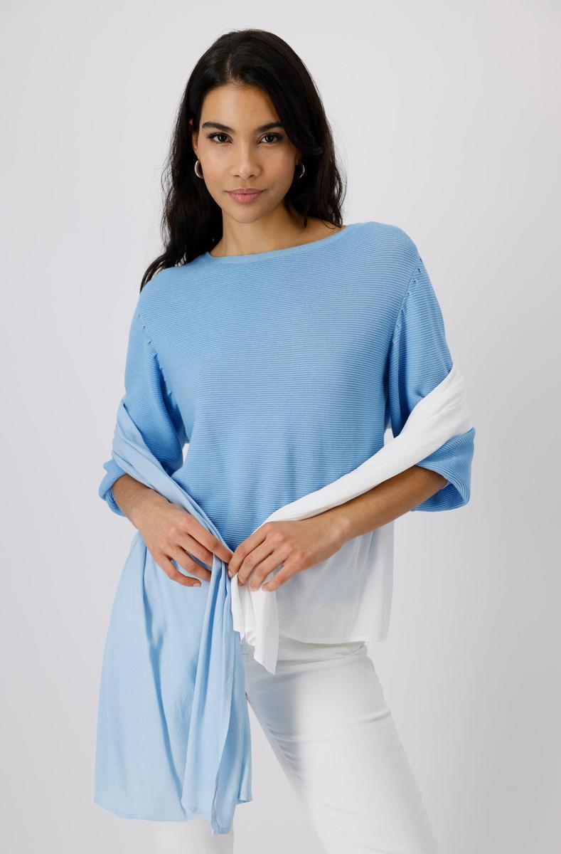 Monari Monari Sjaal 409441 Blauw 5