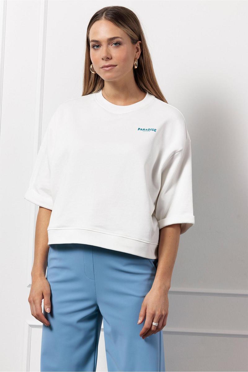 Studio Anneloes Sweater Puck Paradise Off-White 6