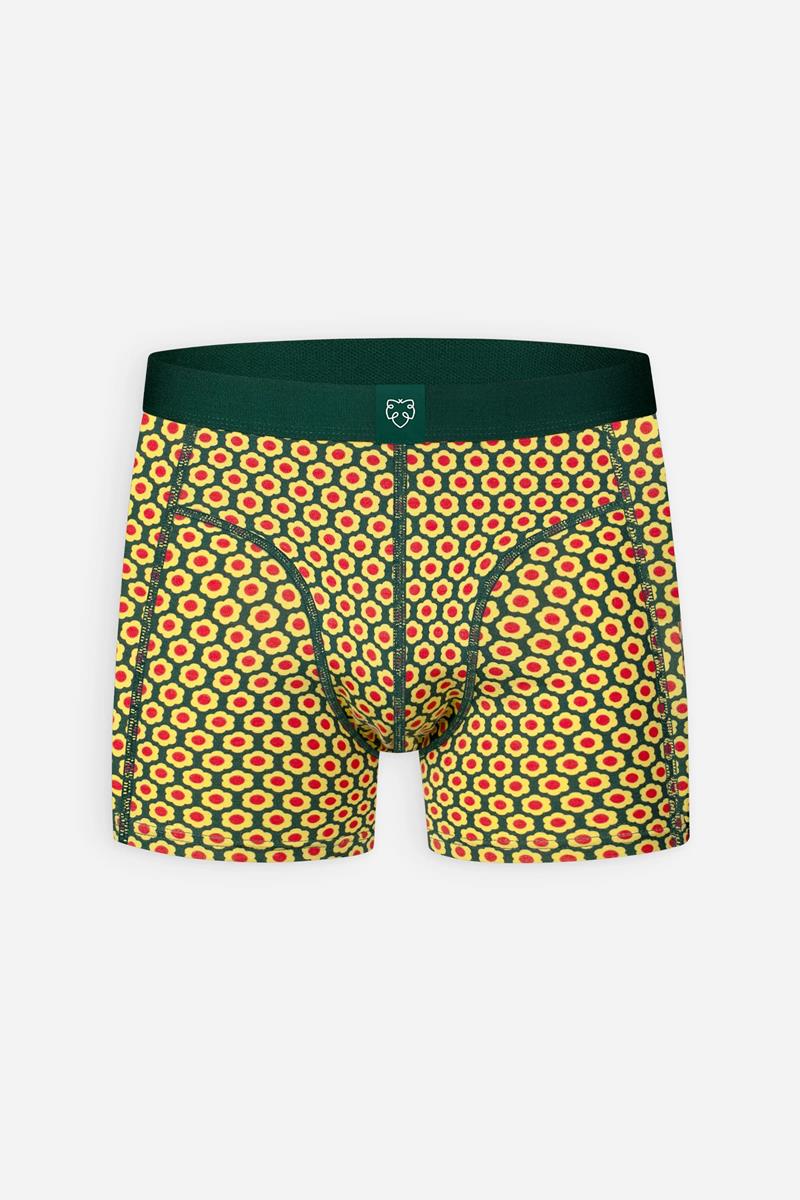 A-dam A-dam Boxershort Yellow Floral  Geel  1