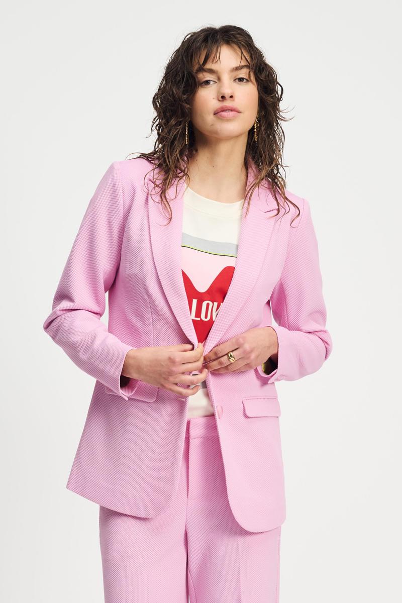 POM Amsterdam POM Amsterdam Blazer SP9123 Roze 2