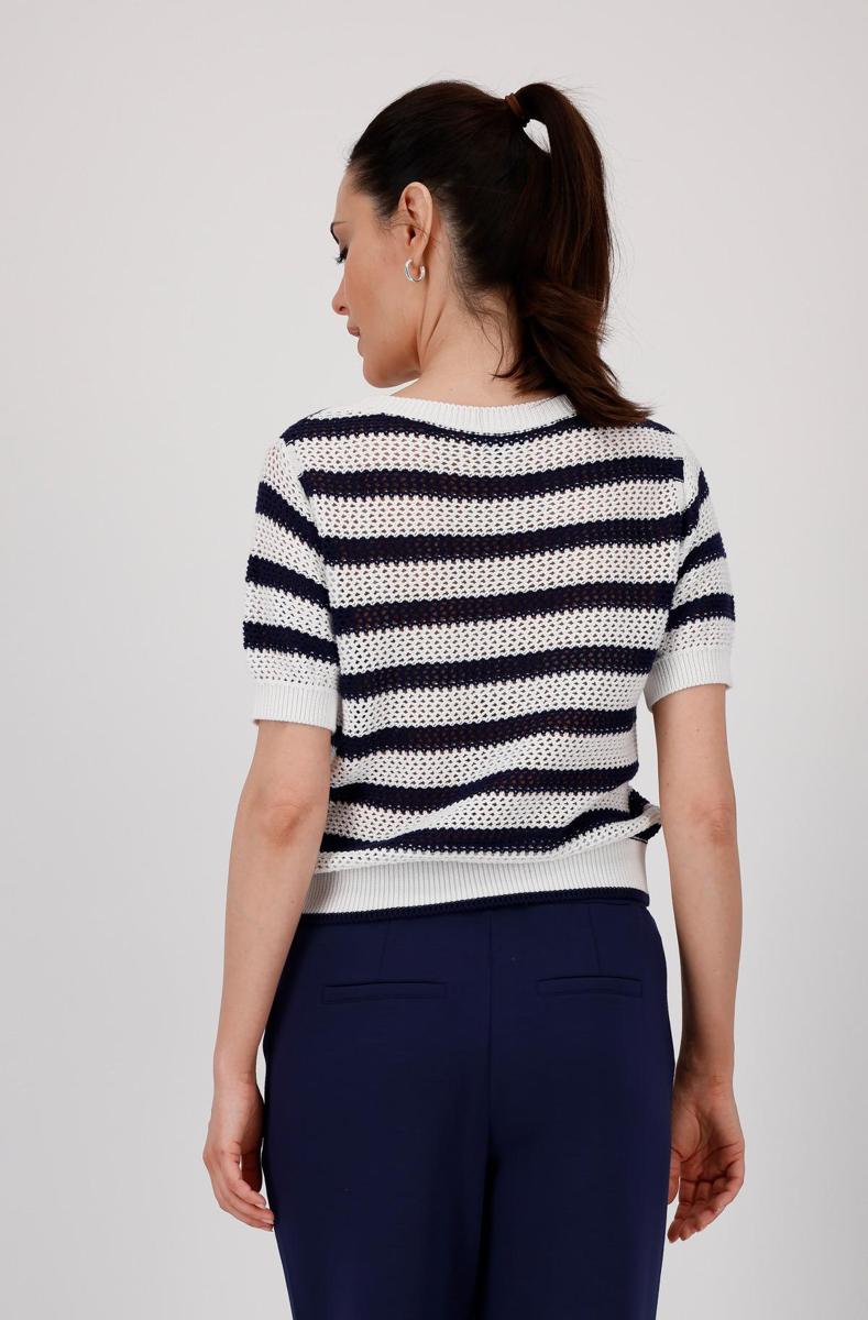 Monari Monari Trui 410016 Blauw 5