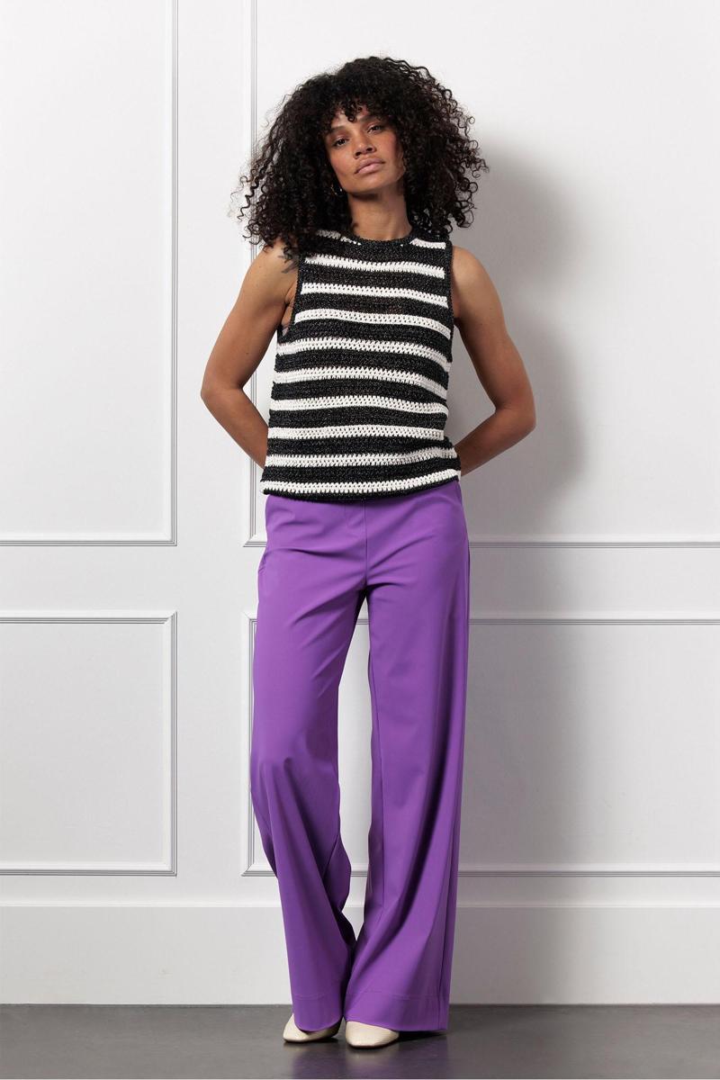 Studio Anneloes Top Charz crochet top Zwart 4