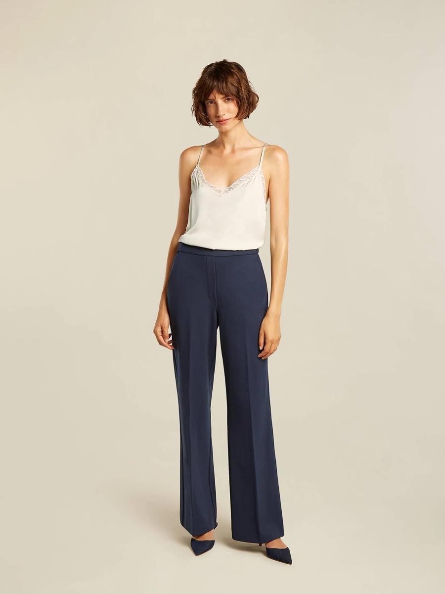 Beaumont Collectie Pantalon BC55172253 Blauw 1