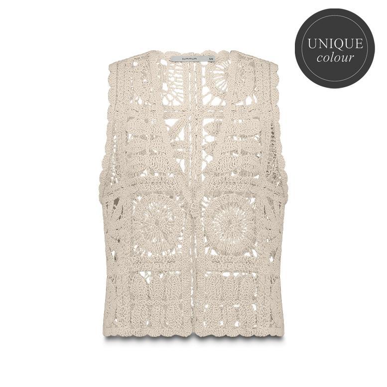 Summum Summum Gilet 7s7921-70021 Off-White 2