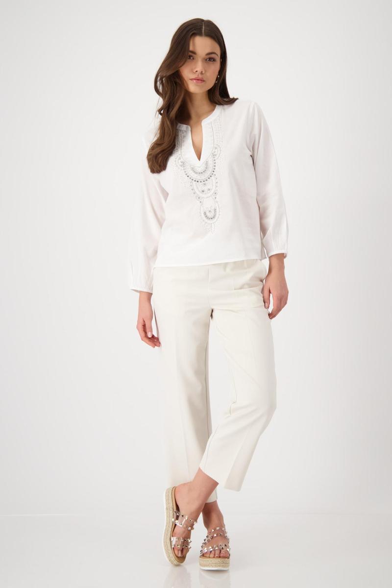 Monari Monari Blouse 409653 Off-White 3