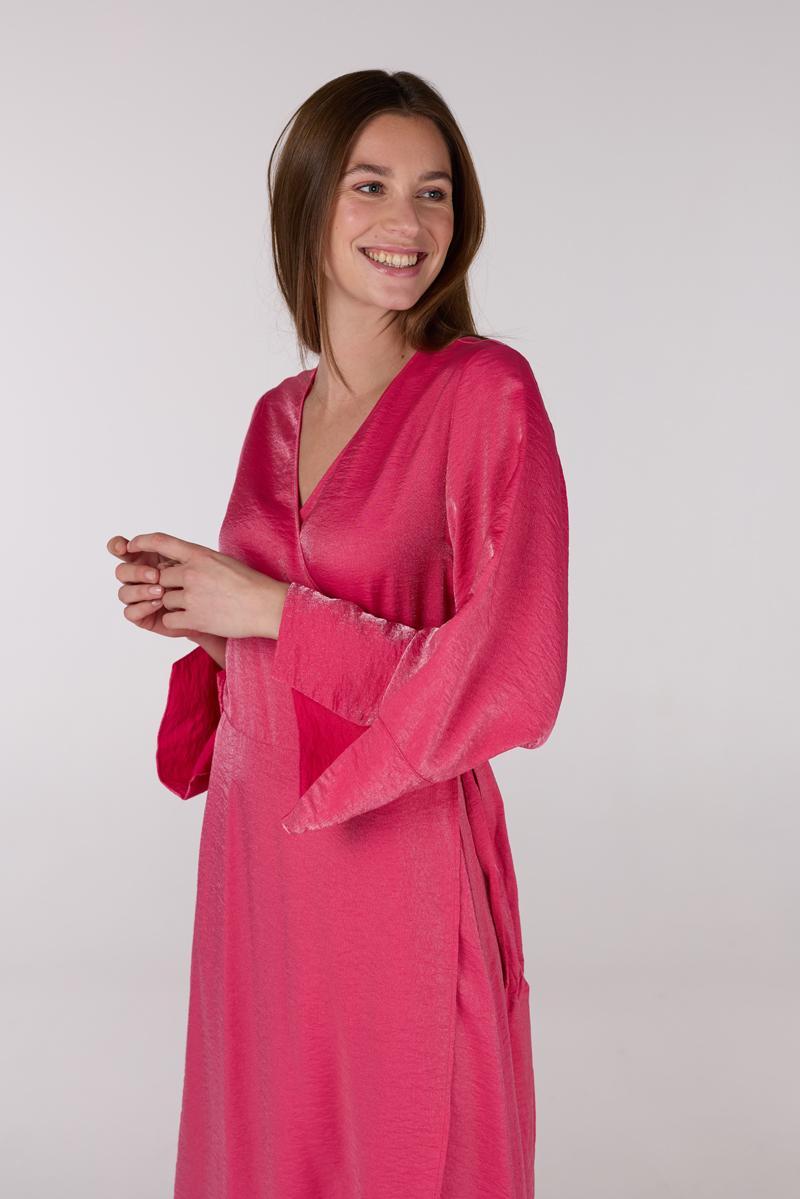 Jansen Amsterdam Jansen Amsterdam Jurk SIL SS25 Roze 2