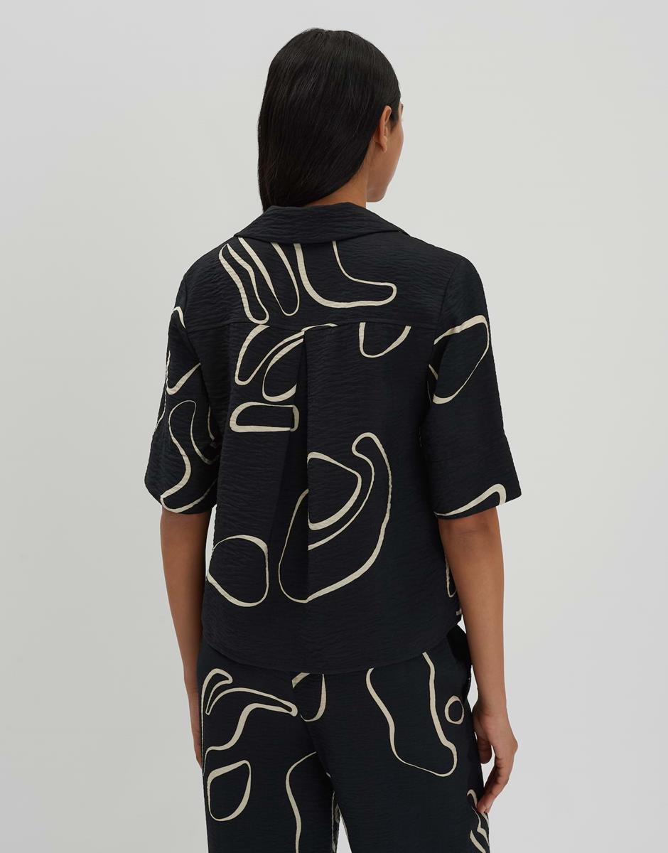 SOMEDAY Blouse Zesora Zwart 3