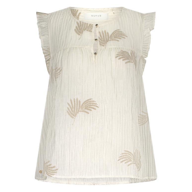 NUKUS NUKUS Blouse NKS01051 Wolwit 1