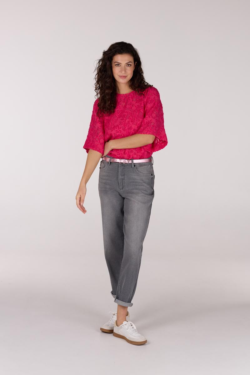 Jansen Amsterdam Jansen Amsterdam T-Shirt NILOU SS25 Roze 3