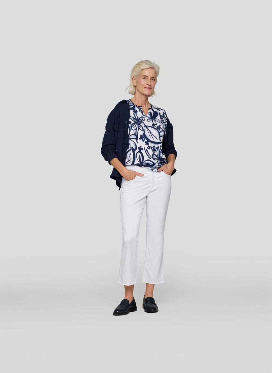 Rabe Rabe T-Shirt 54-223350 Blauw 1