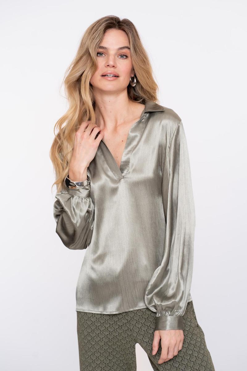 Geisha Blouse 53530-14 Groen 1