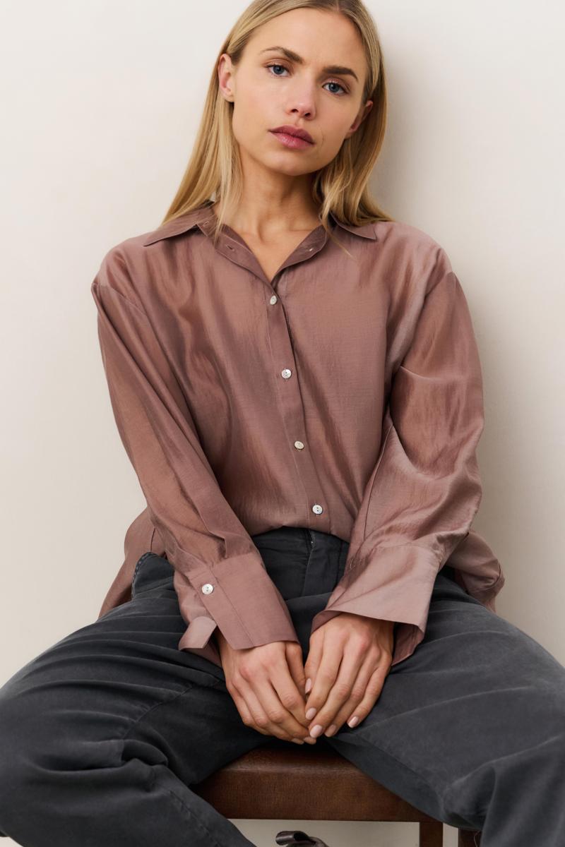 YAYA Blouse 01-201171-509 Roze 1