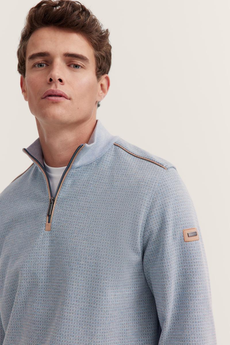 Bugatti Bugatti Sweater 75141C 8550 Blauw 5