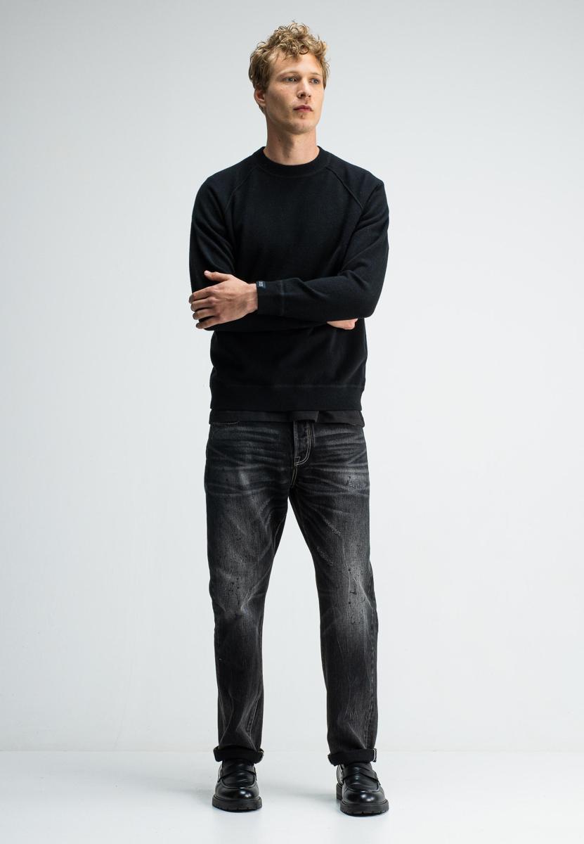 Butcher of Blue Sweater M2526007 Zwart 6