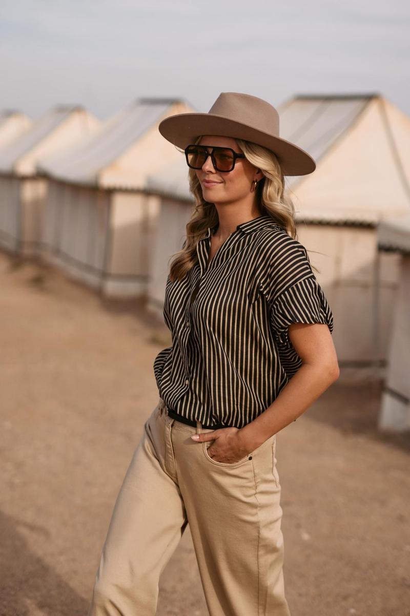 NUKUS NUKUS Blouse NKS02014 Zwart 3