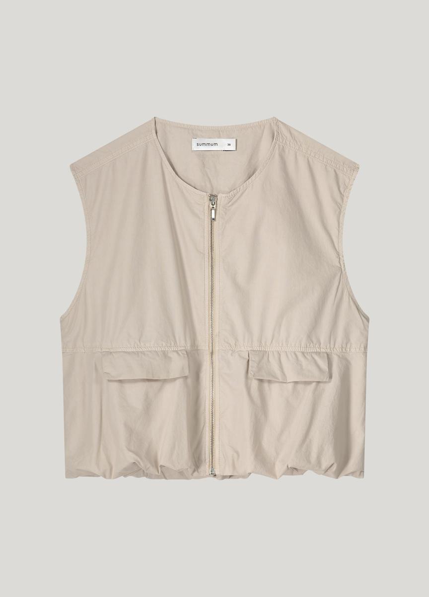 Summum Summum Gilet 9s134-12193 Beige 6