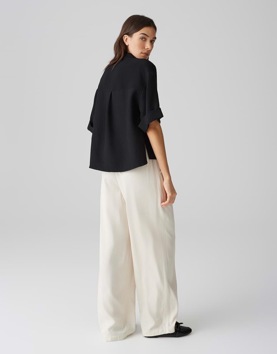 OPUS Blouse Fiora Zwart 3