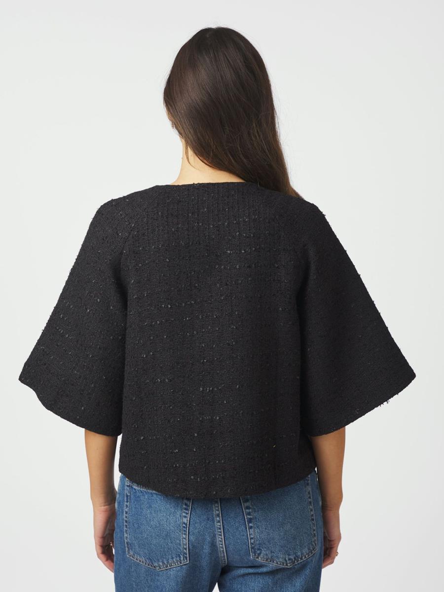 Neo Noir Blazer Rosella Zwart 3