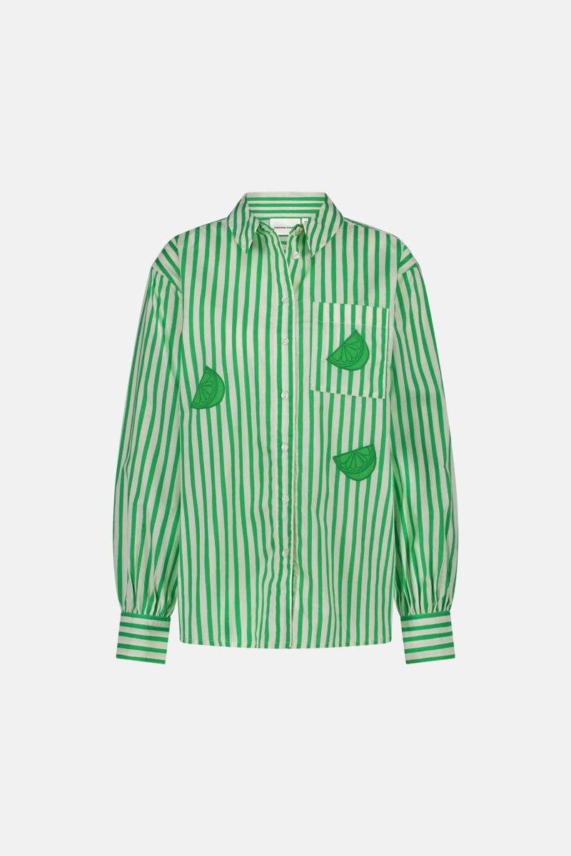 Fabienne Chapot Fabienne Chapot Blouse Alex Blouse Groen 2