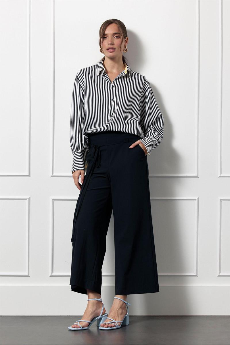 Studio Anneloes Studio Anneloes Blouse Tamar stripe blou Blauw 3