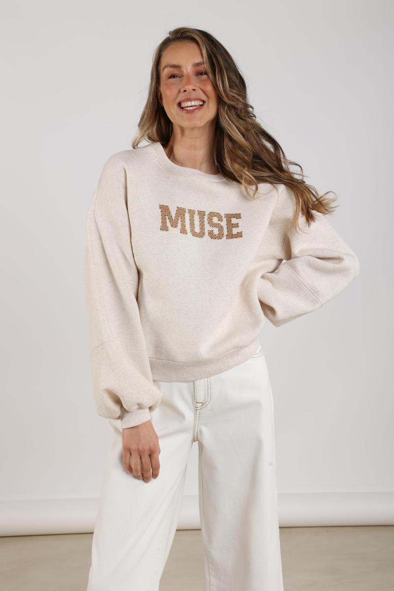 NUKUS Sweater NKF03017 Beige 3