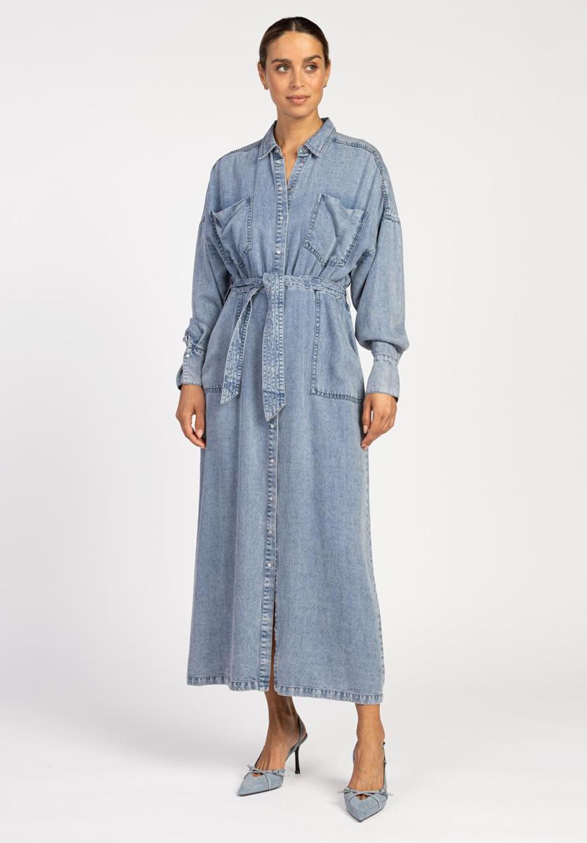 Aaiko Aaiko Jurk DILIEN TEN 549 Blauw 1