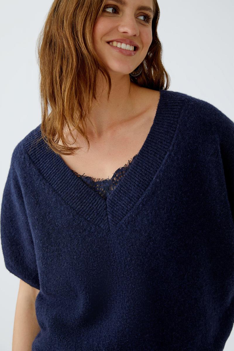 Oui Trui 0094608 Blauw 4