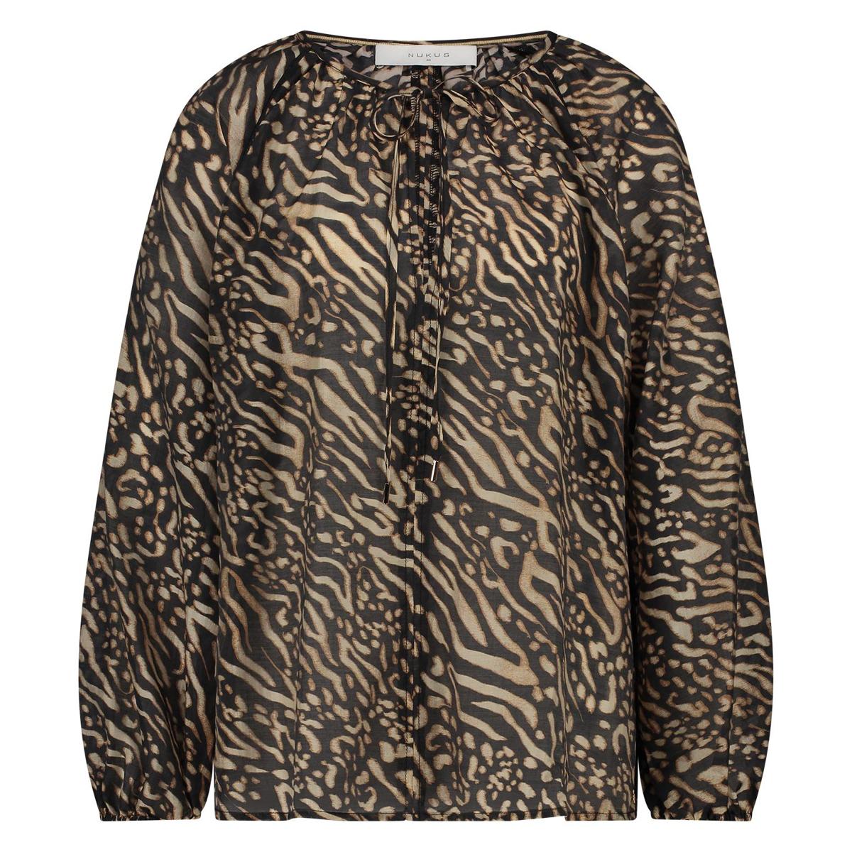 NUKUS NUKUS Blouse NKS02092 Zwart 1