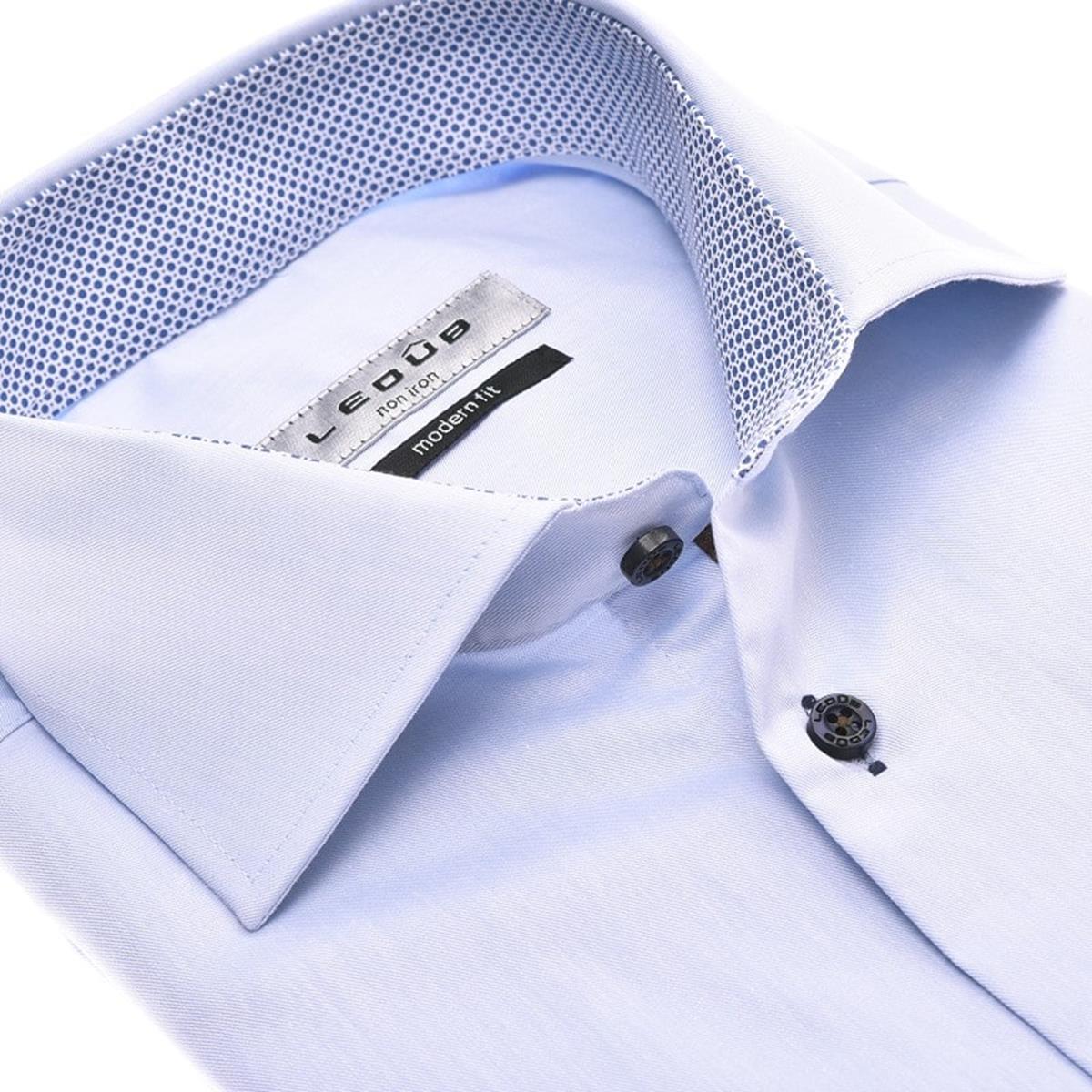 Ledûb Ledûb Overhemd 0323509 Blauw 4