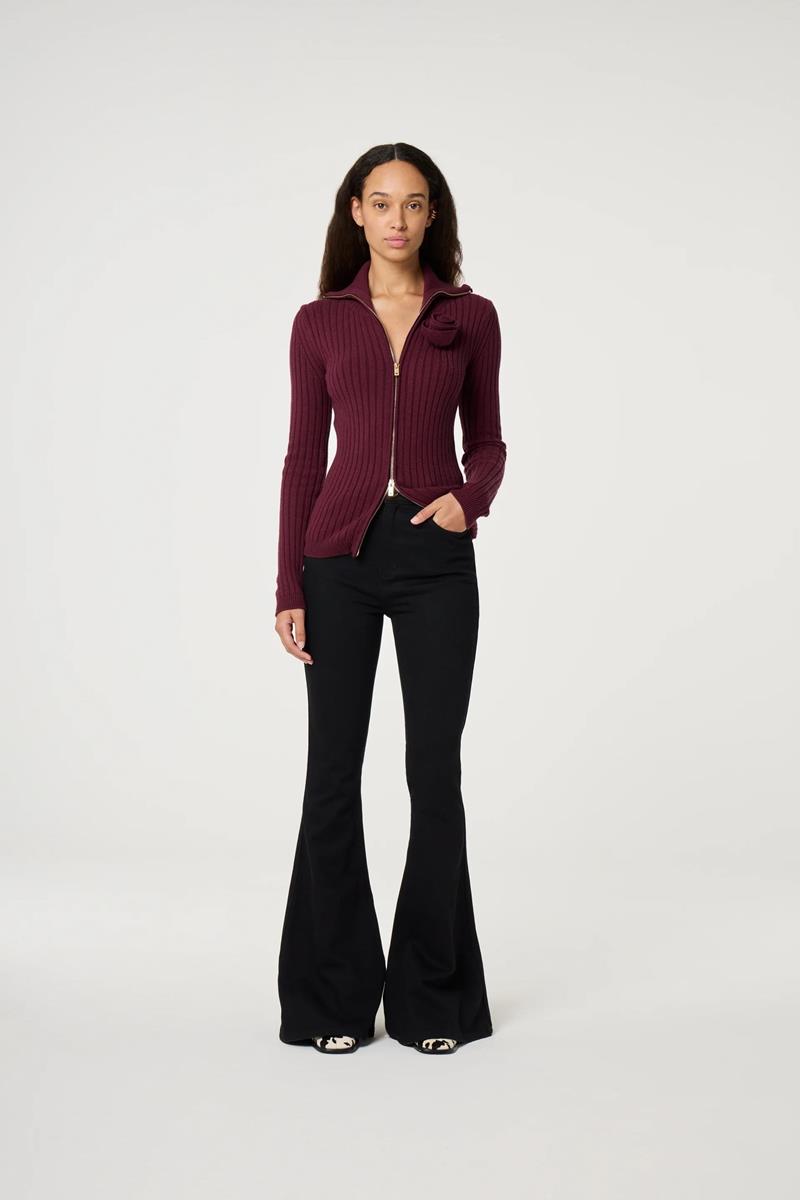 Fabienne Chapot Vest Vesta Cardigan Rood 1