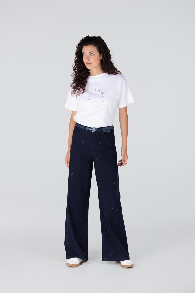 Jansen Amsterdam Pantalon ISABEAU W25 Blauw 5