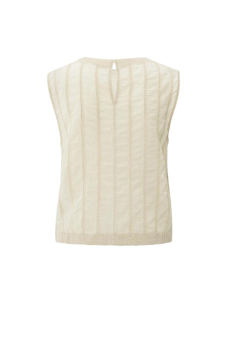 YAYA Top 01-701310-506 Off-White 3