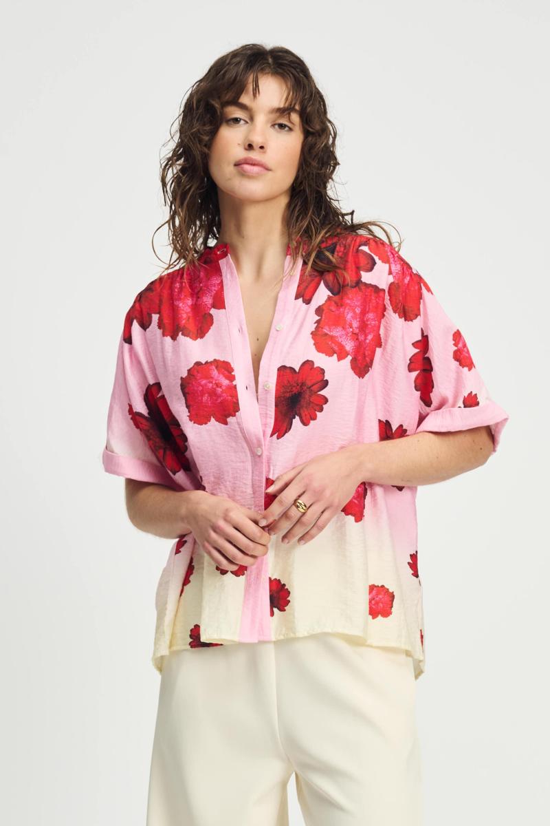 POM Amsterdam POM Amsterdam Blouse SP9091 Wit 2