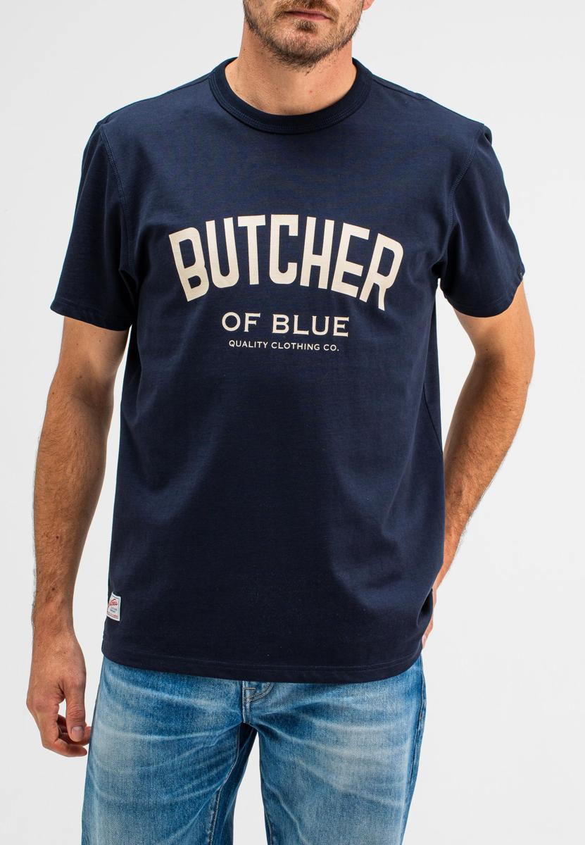 Butcher of Blue Butcher of Blue T-Shirt M2512010 Blauw 3
