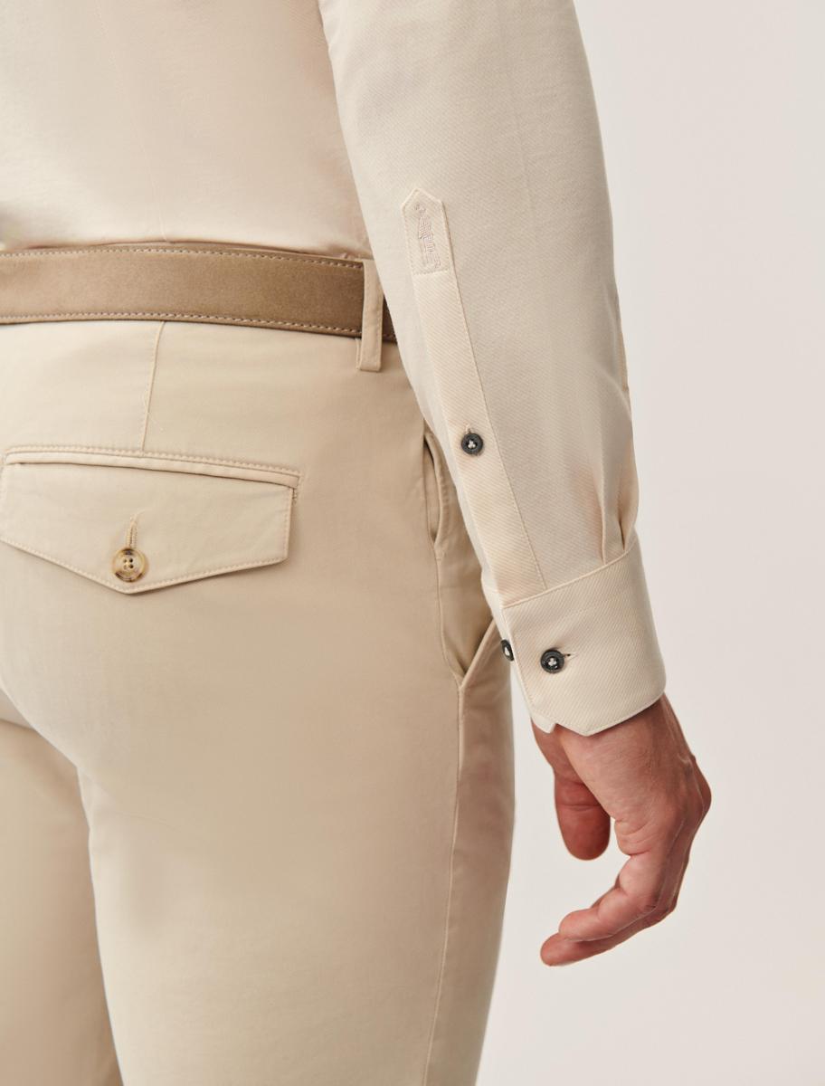 Cavallaro Overhemd 110255005 Beige 5