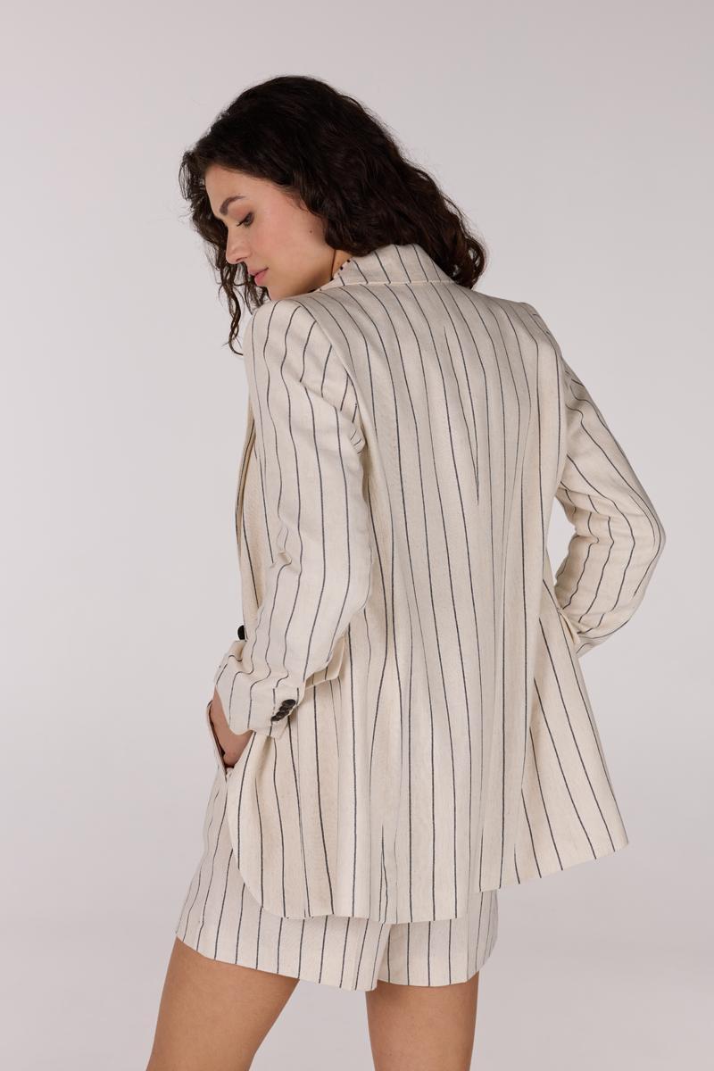 Jansen Amsterdam Jansen Amsterdam Blazer RACHELLE SS25 Beige 6