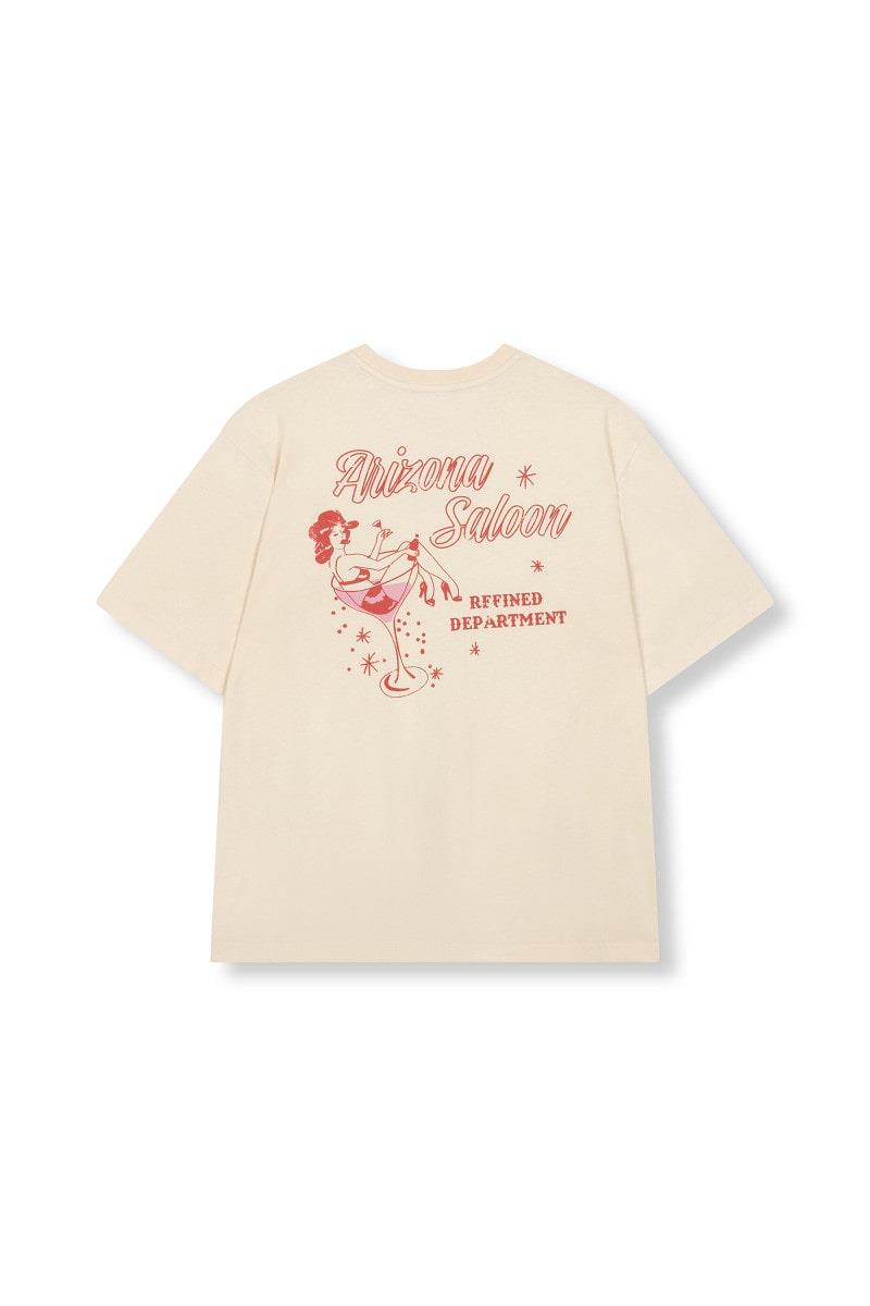 Refined Department Refined Department T-Shirt Maggy Off-White 3