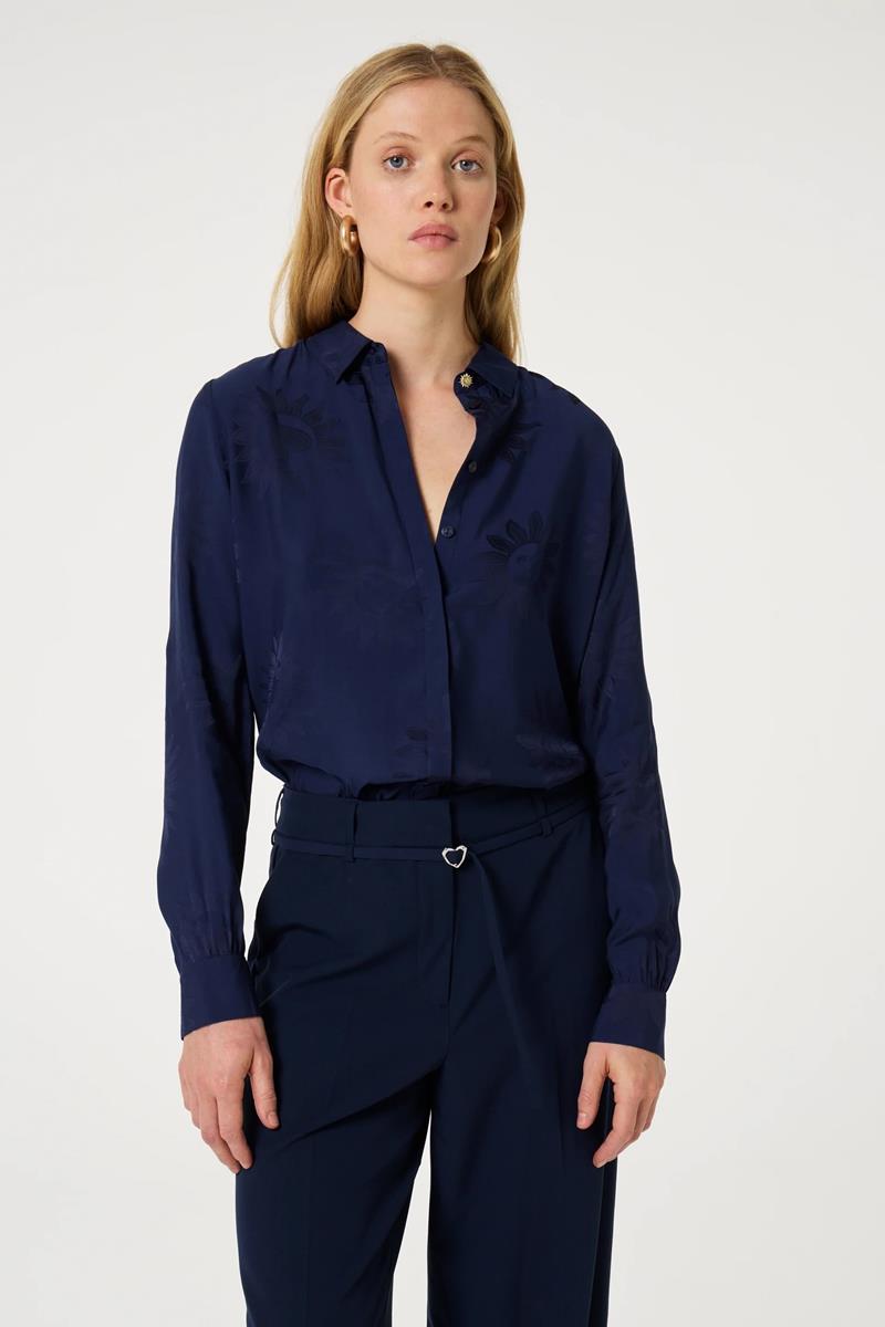 Fabienne Chapot Fabienne Chapot Blouse Sancho Blauw 1