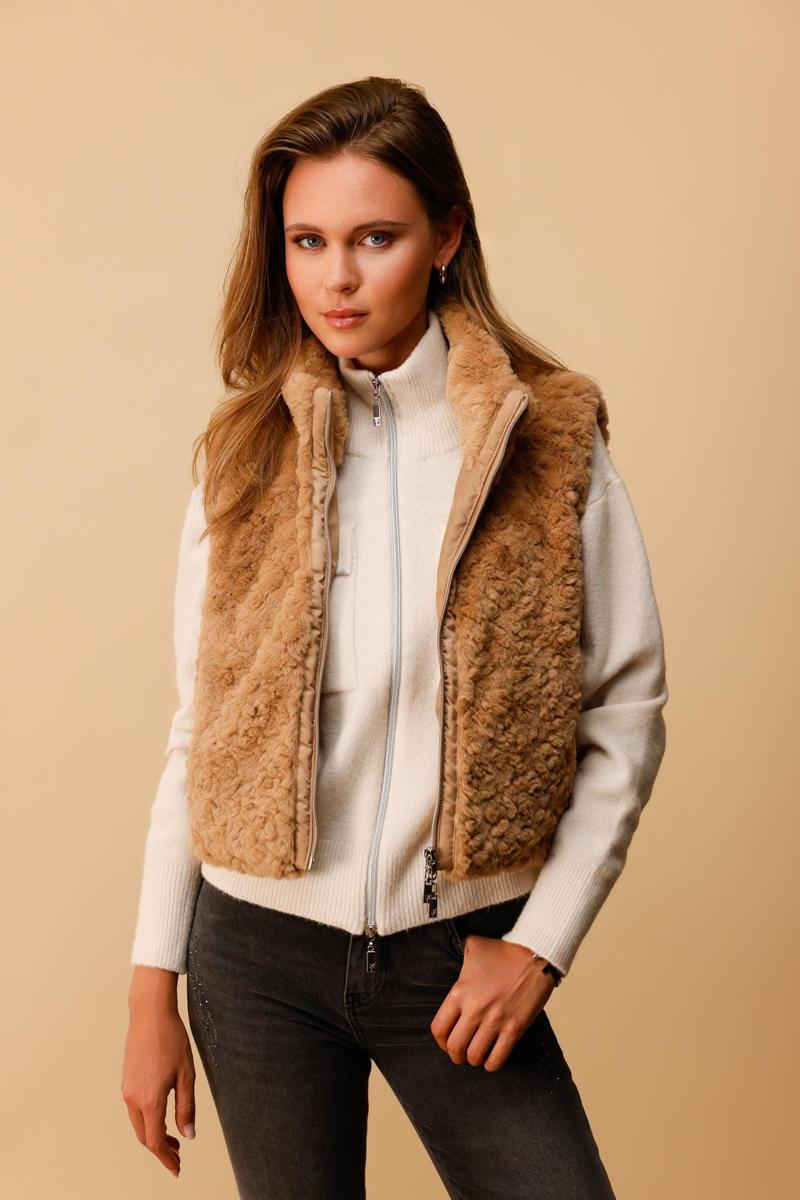 Monari Vest 809279 Bruin 6
