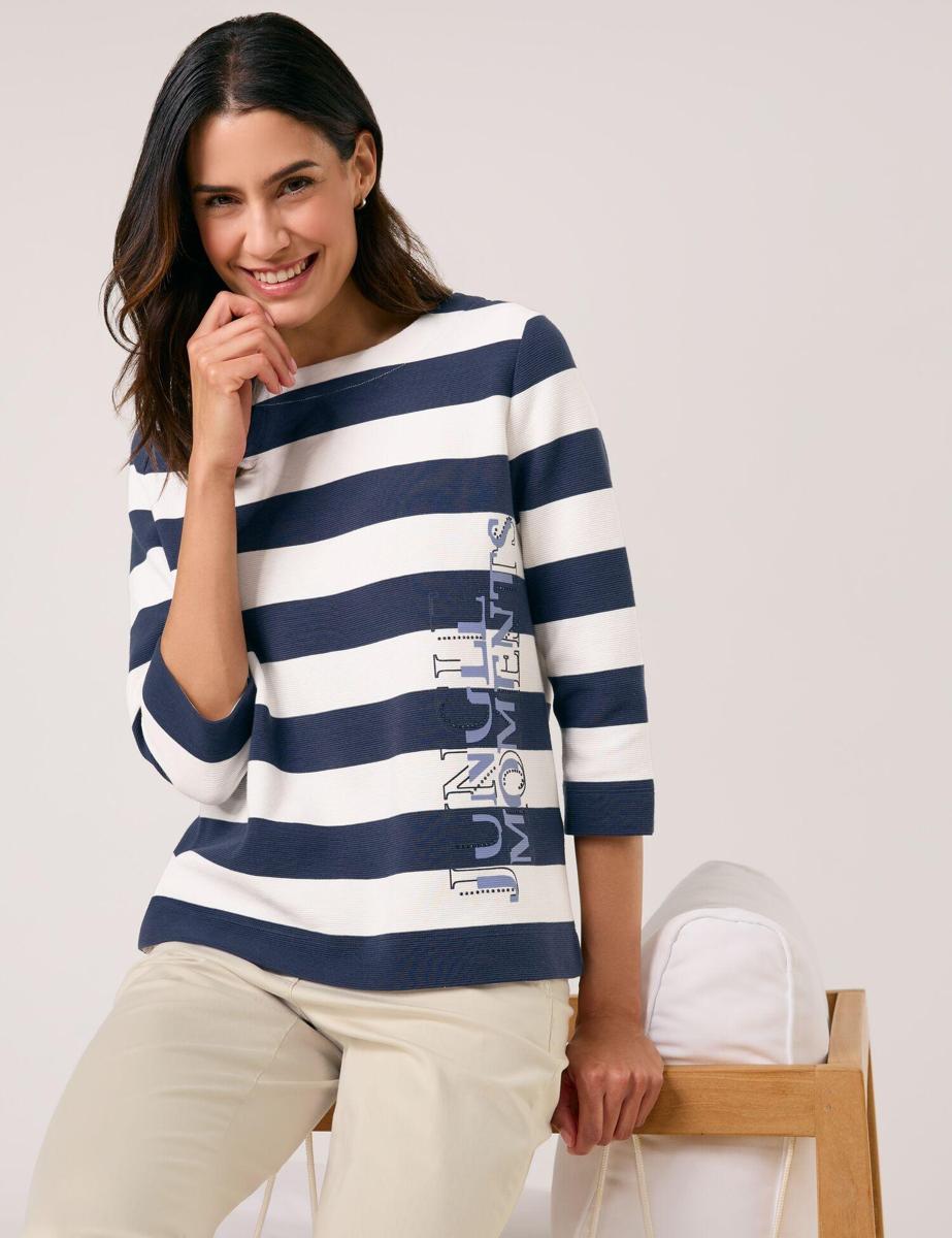 Gerry Weber Gerry Weber T-Shirt 570290-35017 Blauw 4