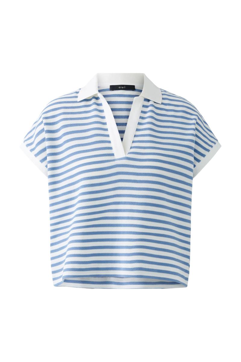 Oui Oui T-Shirt 0093104 Blauw 1