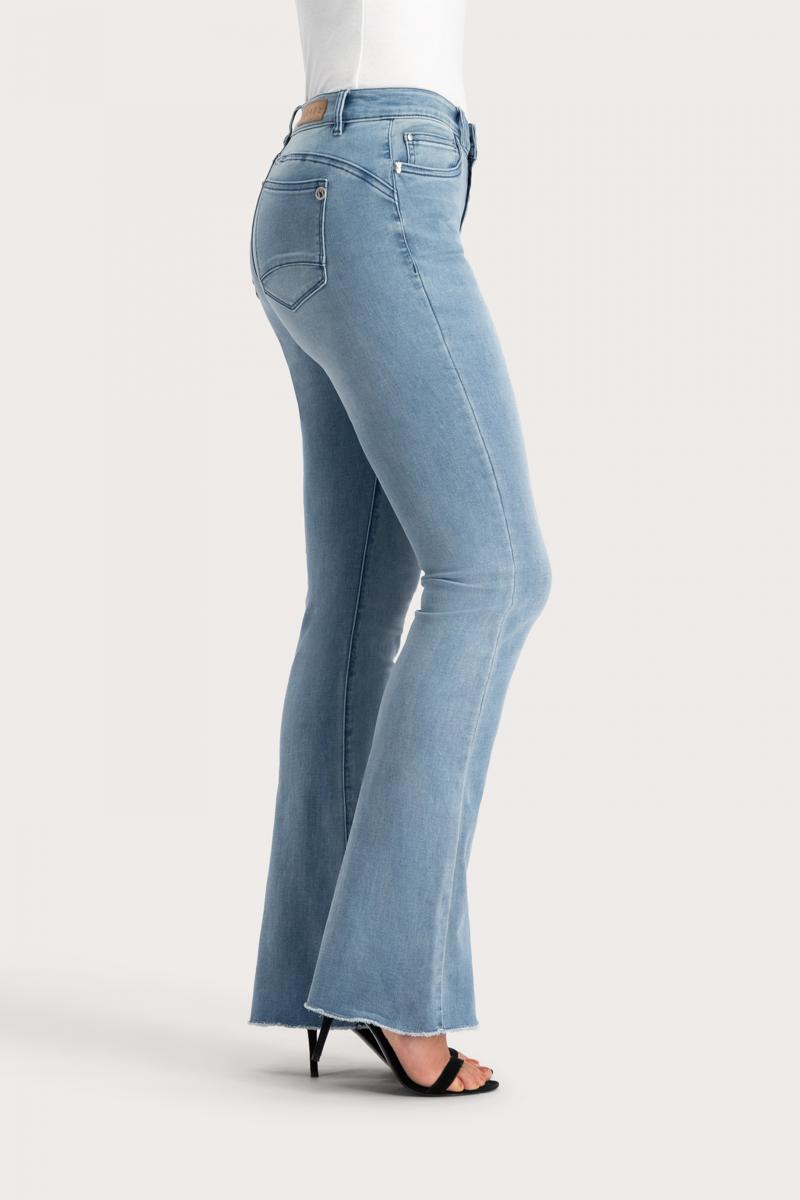 Florèz Florèz Jeans Florez Flared Blauw 4