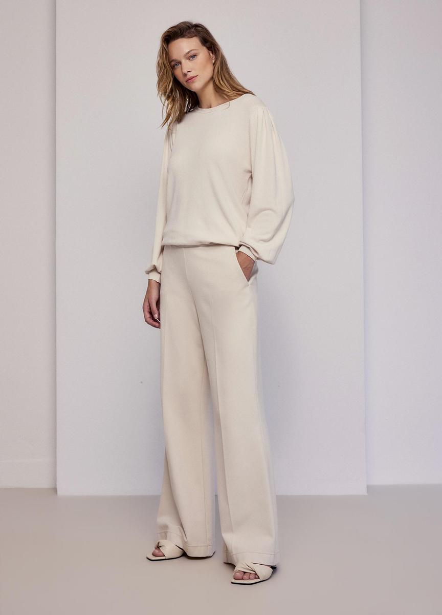 Summum Summum Pantalon Rome-11580 Off-White 3