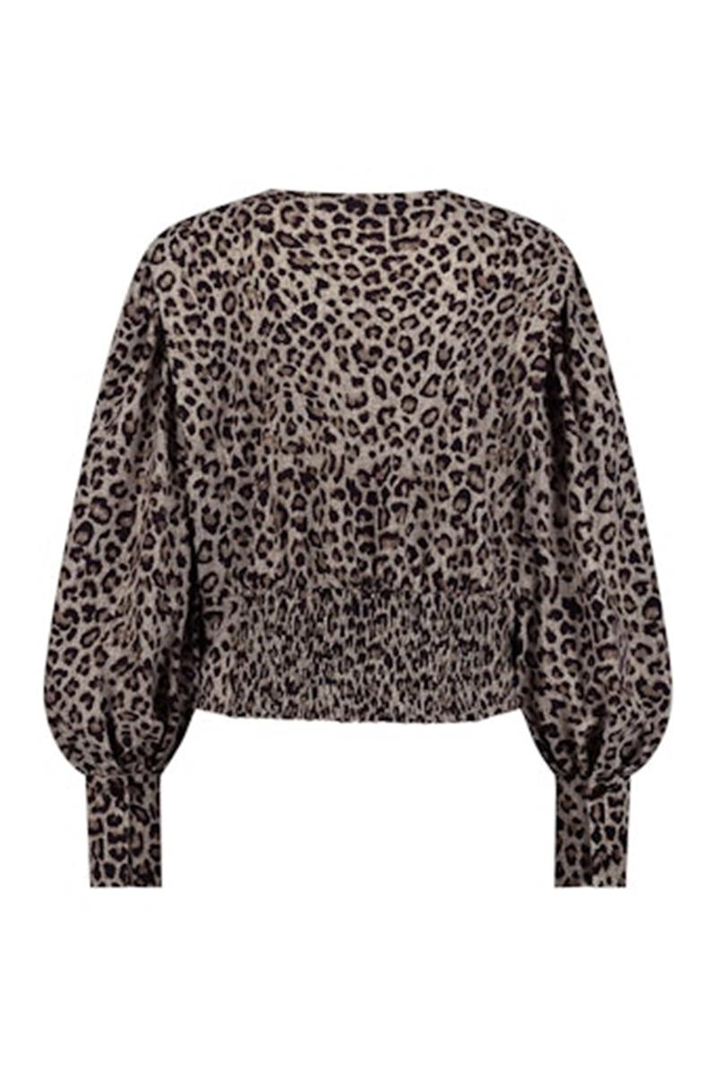 Studio Anneloes Studio Anneloes Blouse Elske Leopard Beige 3
