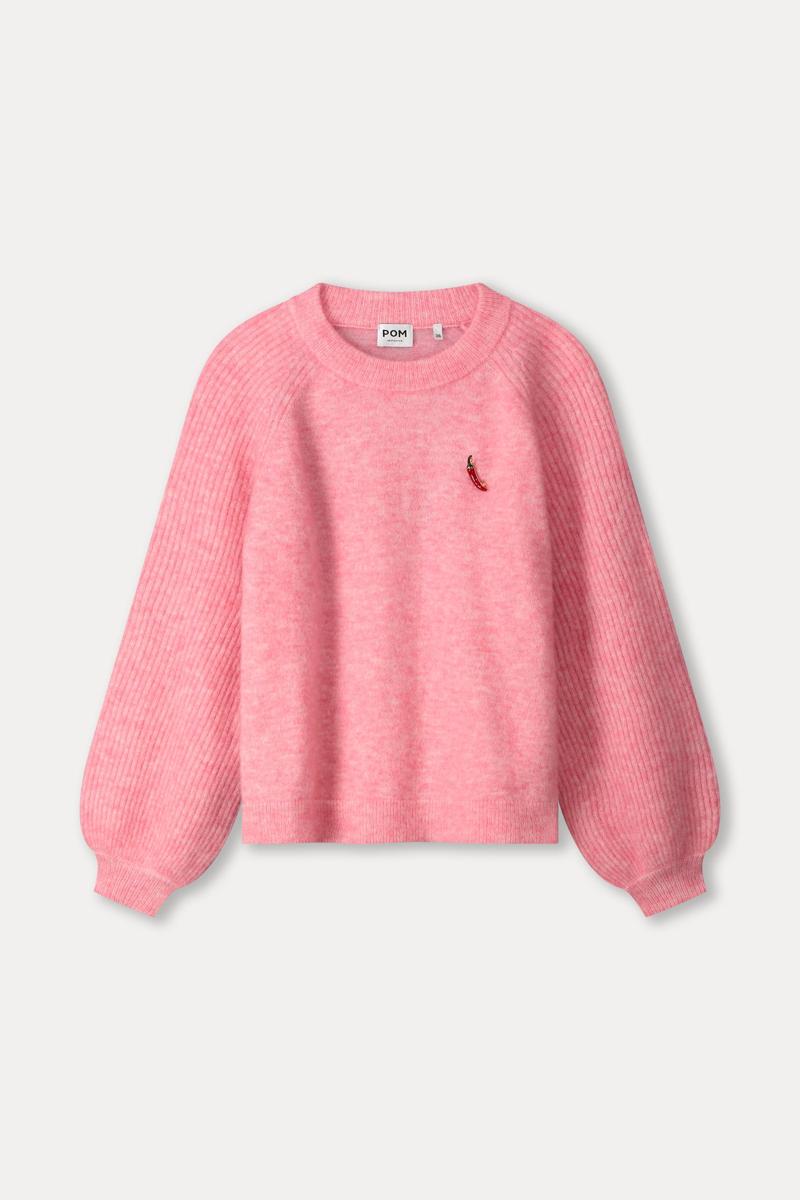 POM Amsterdam Trui SP9315 Roze 2