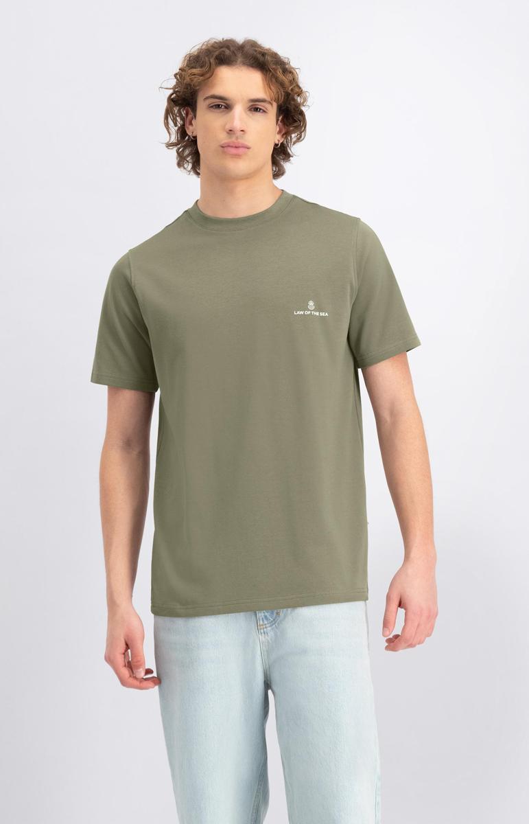Law of the Sea Law of the Sea T-Shirt LAW-10103 Groen 2