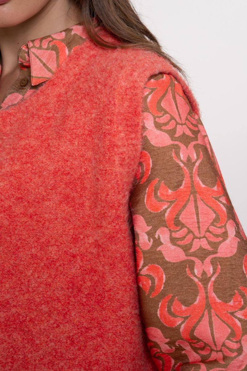 Geisha Gilet 54537-14 Oranje 4